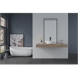 16 x 16 in. Square White Finish Ceramic Bathroom Vessel Sink