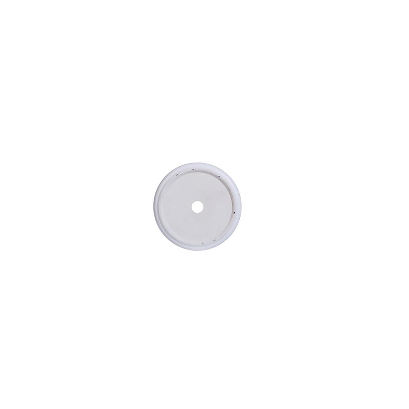 14 x 14 in. Round White Finish Ceramic Vessel Bathroom Vessel Sink