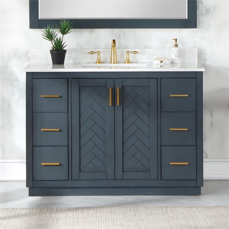 48inch/Charcoal Blue