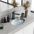 Aalst Single Hole Single Handle Bathroom Faucet in Matte Black