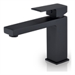 Aalst Single Hole Single Handle Bathroom Faucet in Matte Black
