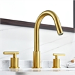 Balen 8. in Widespread 2-Handle Bathroom High-Arc Faucet in Matte Black