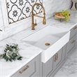 Leonis 17 in. Square White Finish Ceramic Vessel Bathroom Vanity Sink