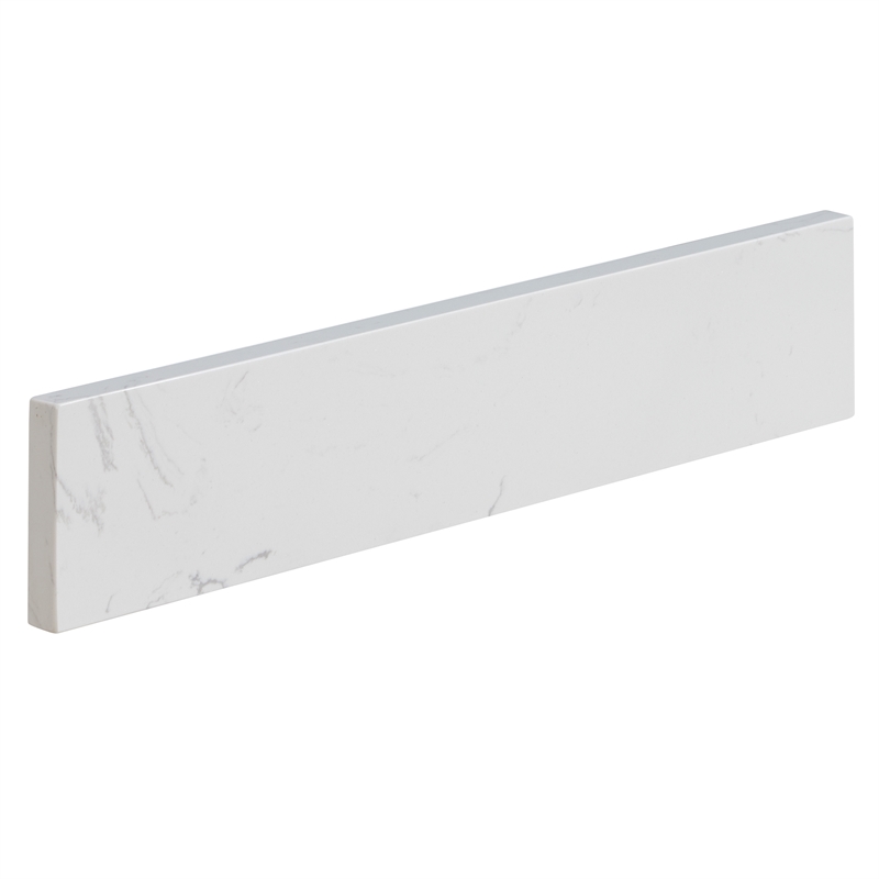 Altair Design 21 in.W Engineered Stone Vanity Sidesplash in Aosta White