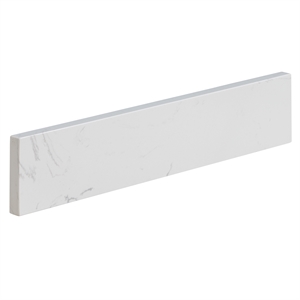 Altair Design 21 in.W Engineered Stone Vanity Sidesplash in Aosta White