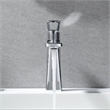 Paula Single Hole Single-Handle Brass Bathroom Faucet in Prolished Chrome