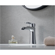 Tatcha Polished Chrome Single Hole Single-Handle Brass Waterfall Bathroom Faucet