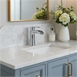 Tatcha Polished Chrome Single Hole Single-Handle Brass Waterfall Bathroom Faucet
