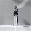 Tatcha Polished Chrome Single Hole Single-Handle Brass Waterfall Bathroom Faucet