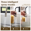 Oribe Single-Handle Kitchen Faucet with Pull Down Sprayer in Brushed Nickel