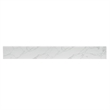 Fondis 36 in.W Engineered Stone Vanity Backsplash in Grain White