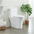 Soroca Side-Flush Elongated One-Piece White Ceramic Toilet with ADA Chair Height