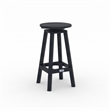 Mason-Cabo HDPE Black Round Counter Bar-3 Piece