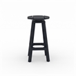 Mason-Cabo HDPE Black Round Counter Bar-3 Piece