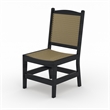 LuXeo Tuscany Black Woven  Rattan Dining Set-7 Piece