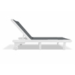 Venice HDPE Chaise Lounge-White (Set of 4)