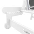 Venice HDPE Chaise Lounge-White (Set of 4)