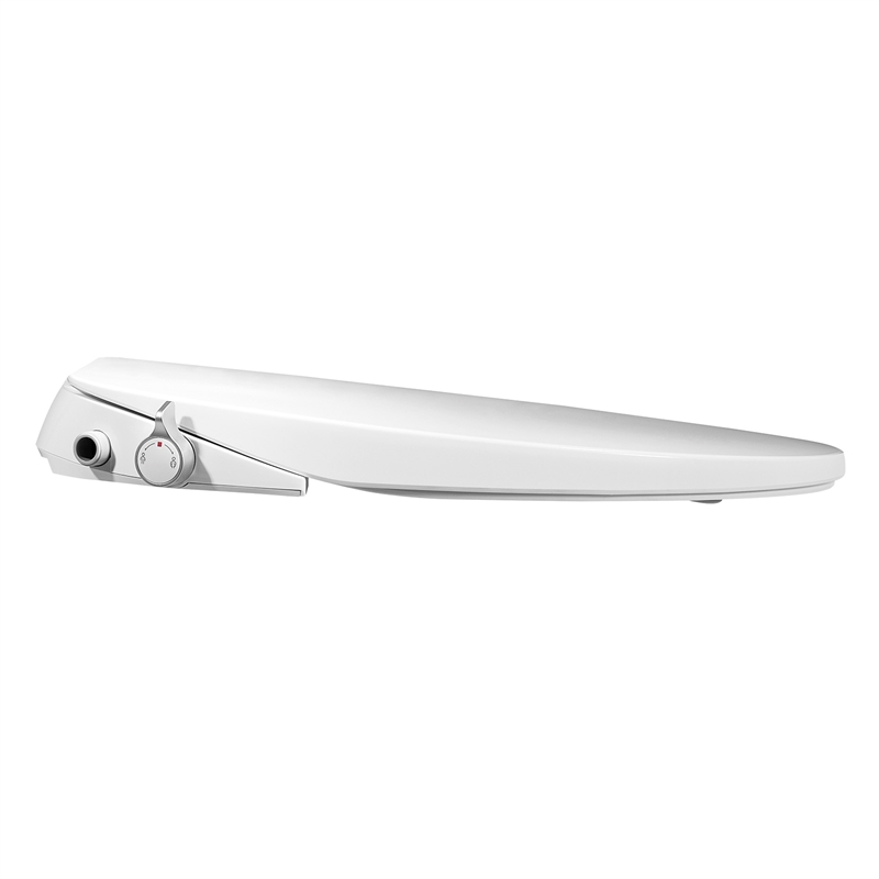 Vinnova Taranto Non-Electric Bidet for Elongated Toilet Seat in White