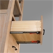 Leon 22in. Brown Linen Storage Cabinet for Bathroom and more