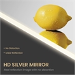 Beijing 72 in. W x 32 in. H Rectangular Aluminum Frameless LED Bathroom Mirror