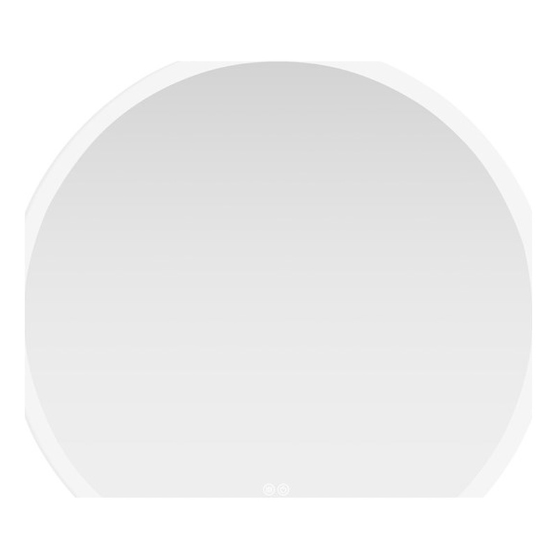 Moscow 32 in. W x 32 in. H Circular Aluminum Frameless LED Bathroom Mirror
