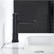 Mexico Single High Handle Hole Lever Vessel Matte Black Bathroom Faucet