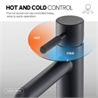 Mexico Single High Handle Hole Lever Vessel Matte Black Bathroom Faucet
