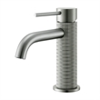 Mendavia Single Handle Basin Bathroom Faucet in Brushed Nickel
