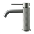 Mendavia Single Handle Basin Bathroom Faucet in Brushed Nickel