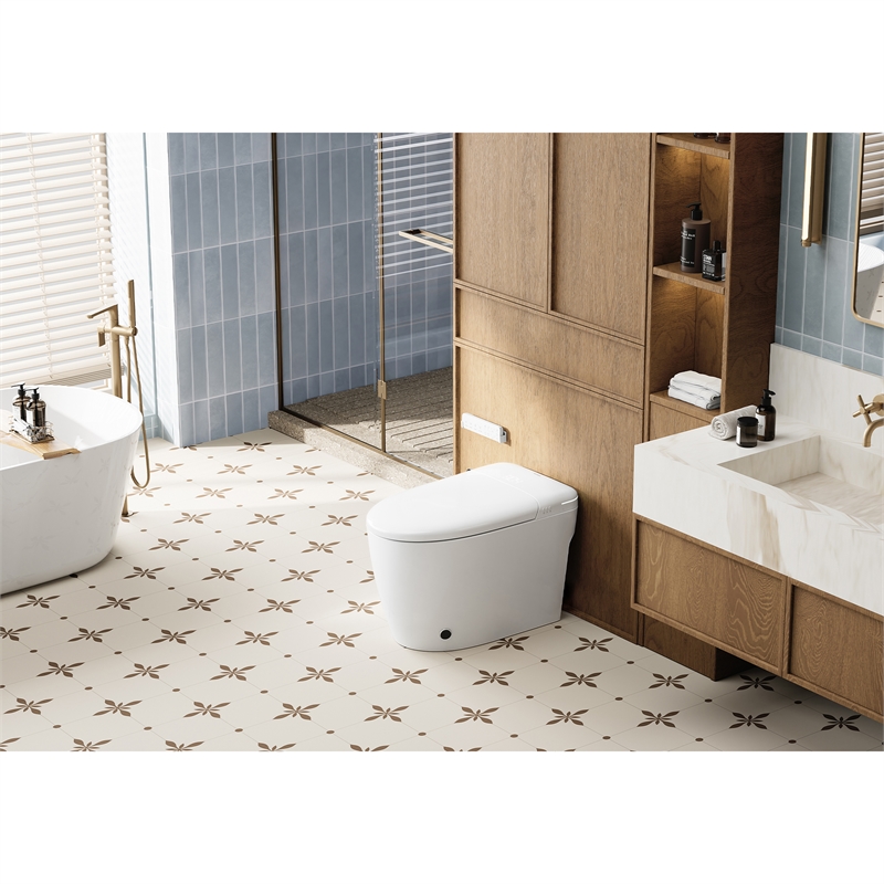 Madrid Smart Bidet Toilet with Auto Open & Close Lid/ Foot Sensor Operation