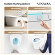 Zarautz Elongated Smart Bidet Toilet with Clean Foam Shield Splash Proof