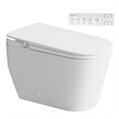 Yecla Smart Bidet Toilet with Auto Open&Close/Foot/Men's flush recognition