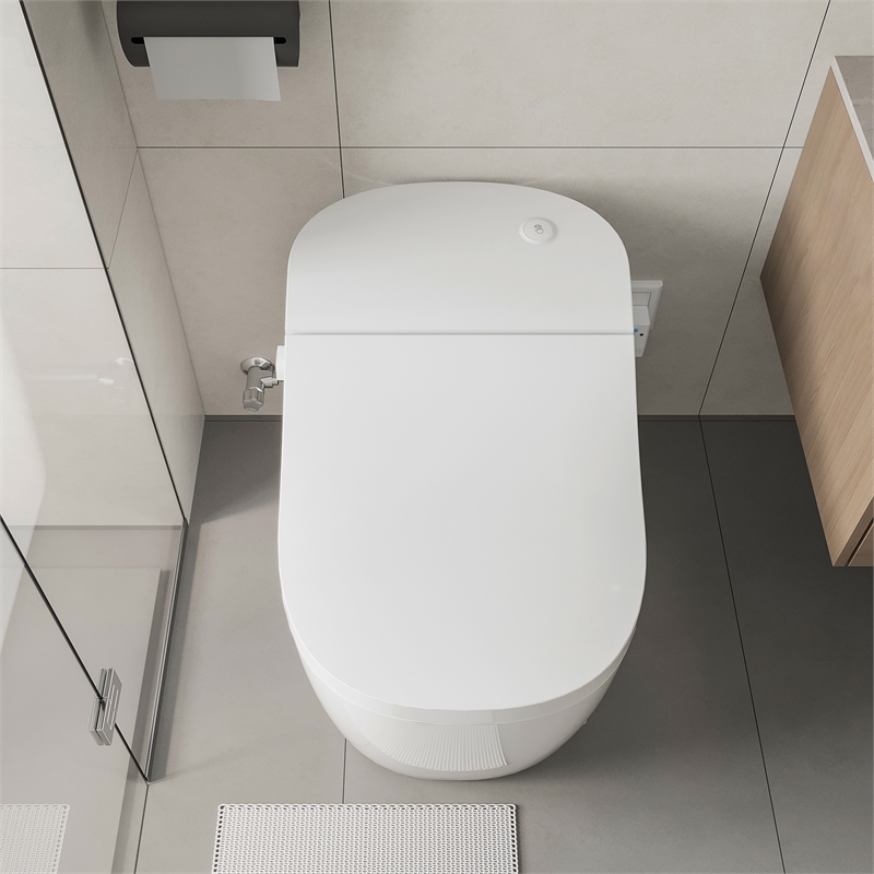 Vittuone Elongated Smart Bidet Toilet with Uv Sterilization/Aroma Diffuser