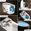 Madrid Smart Bidet Toilet with Auto Open & Close Lid/ Foot Sensor Operation