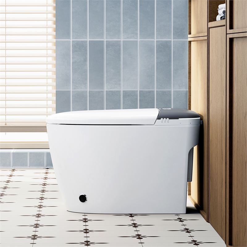 Madrid Smart Bidet Toilet with Auto Open & Close Lid/ Foot Sensor Operation