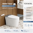 Madrid Smart Bidet Toilet with Auto Open & Close Lid/ Foot Sensor Operation