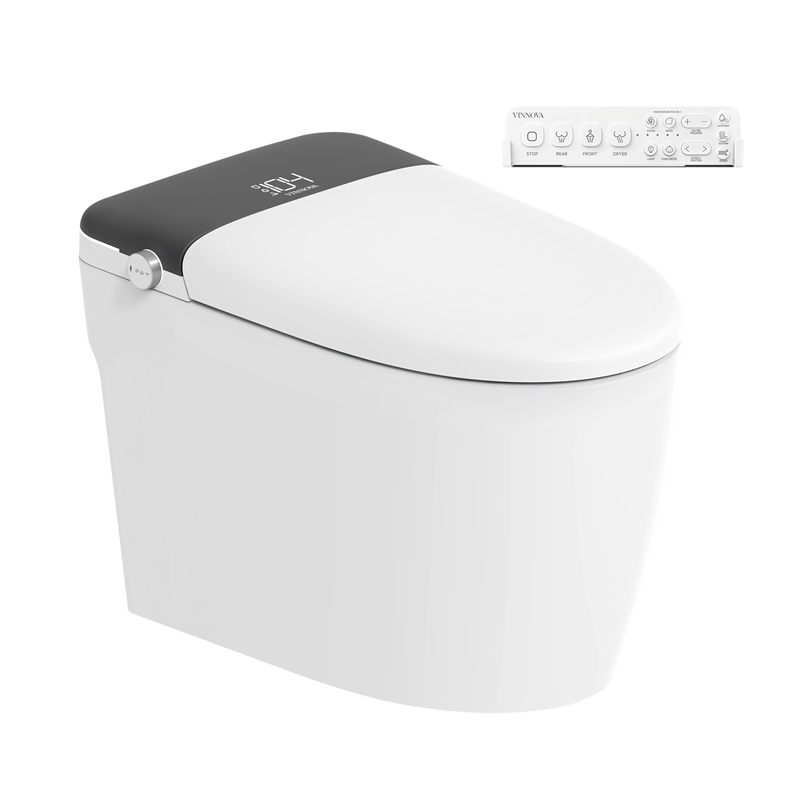 Madrid Smart Bidet Toilet with Auto Open & Close Lid/ Foot Sensor Operation