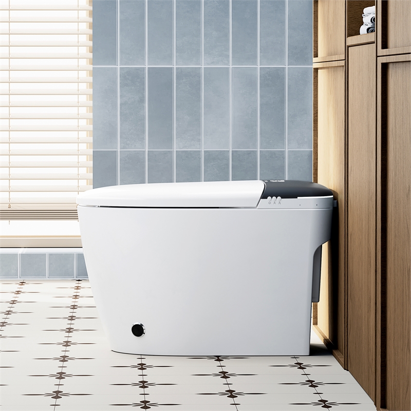 Madrid Smart Bidet Toilet with Auto Open & Close Lid/ Foot Sensor Operation