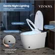 Madrid Smart Bidet Toilet with Auto Open & Close Lid/ Foot Sensor Operation