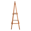 Leisure Season Medium Brown Cedar Large Obelisk Trellis