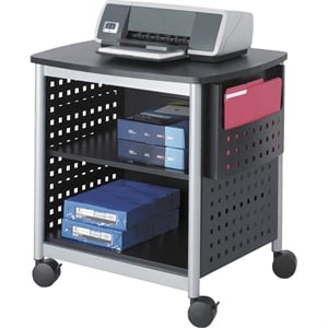 Safco Scoot Printer Stand in Black
