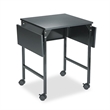 Safco Machine Stand with Drop Leaves in Black