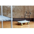 Safco Stow-Away Platform Aluminum Truck in Black