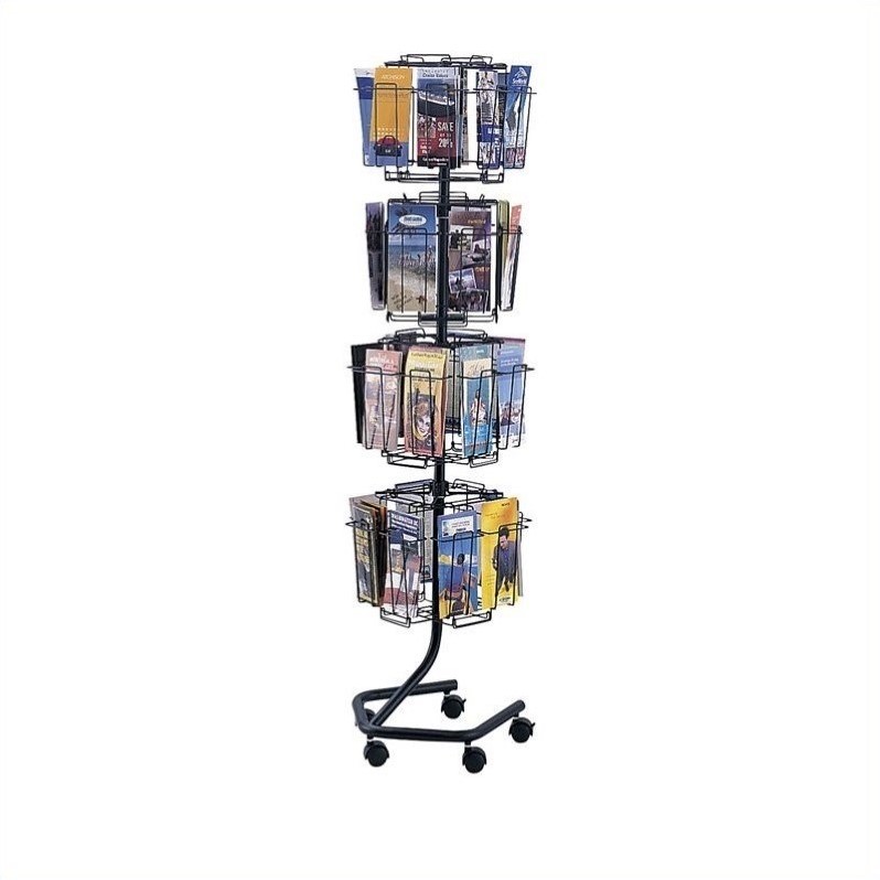 Safco Wire Brochure Display Rack