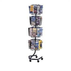 Safco Wire Brochure Display Rack