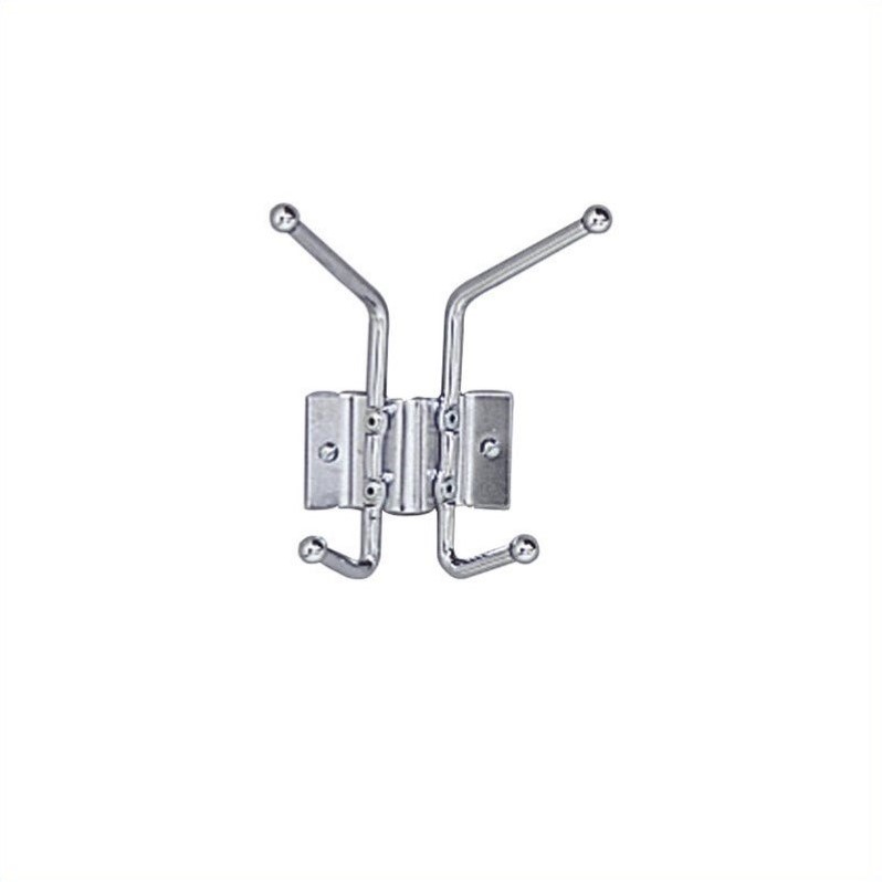 Safco 2 Hook Wall Coat Rack Hook (Set of 12)