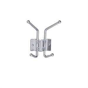 Safco 2 Hook Wall Coat Rack Hook (Set of 12)