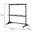 Safco Commercial Quality Steel Two-Tier Folding Chair Cart holds up to 84 Chairs