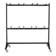Safco Commercial Quality Steel Two-Tier Folding Chair Cart holds up to 84 Chairs