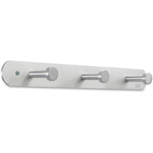 Safco Nail Head 3 Hook Wall Coat Rack Hook (Set of 12)